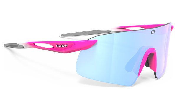 Pink Fluo Faded White Matte